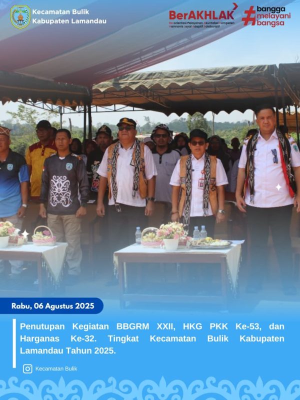 Penutupan BBGRM di Guci Tahun 2025